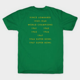 Green Bay Packers - Vince Lombardi (Yellow) T-Shirt