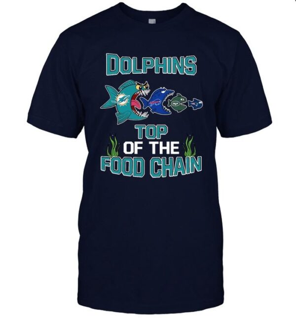 Miami Dolphins Top Of The Food Chain NFL T shirt