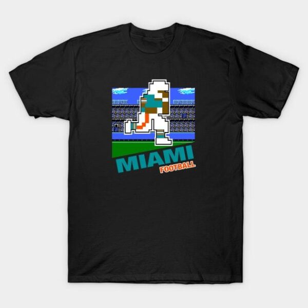 Miami Football T Shirt 1 3