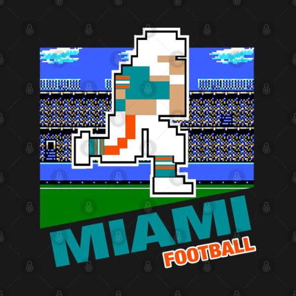 Miami Football T Shirt 2 2