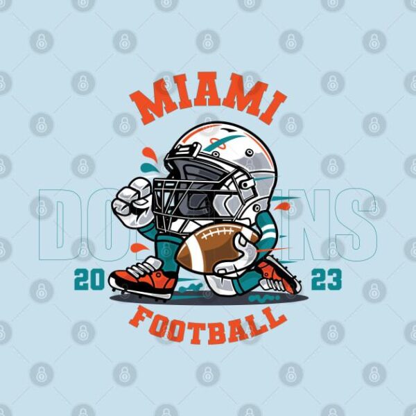 Miami Football T Shirt 2