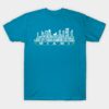 Miami Football Team All Time Legends, Miami City Skyline T-Shirt Miami Football Team All Time Legends Miami City Skyline T Shirt 1