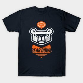 Modern Chicago Football Cool Bear rework, Bear Down T-Shirt