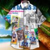 NEW Dallas Cowboys Pete Gent Retrocards Set Vintage Aloha HOT Hawaiian Shirt