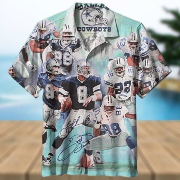 NEW NFL Dallas Cowboys TEAM winer hot Hawaiian Shirt 09 FOR FAN