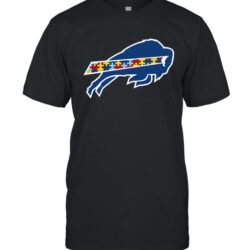NFL Buffalo Bills Autism Awareness  T-Shirt custom for fan