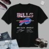 NFL Buffalo Bills T shirt Josh Allen And Jim Kelly Of Signatures