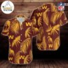 NFL Washington Commanders hot Hawaiian Shirt Yellow Leaf NFL Washington Commanders hot Hawaiian Shirt Yellow Leaf