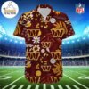 NFL Washington Commanders hot Hawaiian Shirt tropical summer 01 for fan NFL Washington Commanders hot Hawaiian Shirt tropical summer 01 for fan