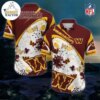 NFL Washington Commanders hot Hawaiian Shirt tropical summer for fan NFL Washington Commanders hot Hawaiian Shirt tropical summer for fan