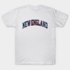 New England Football 3D Chrome T-Shirt New England Football 3D Chrome T Shirt 1