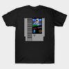 New England Football 8 bit cartridge design T-Shirt 7W0 New England Football 8 bit cartridge design T Shirt 1