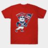 New England Football Mascot T-Shirt New England Football Mascot T Shirt 1
