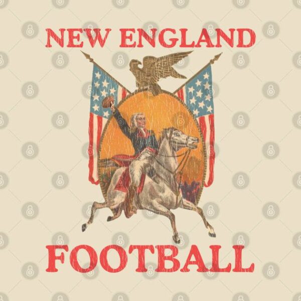 New England Football Retro Truck Stop Souvenir T Shirt 2