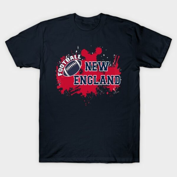 New England Football Retro Vintage Boston For Game Day T Shirt 1