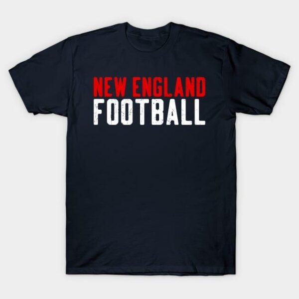 New England Football T Shirt 1 4