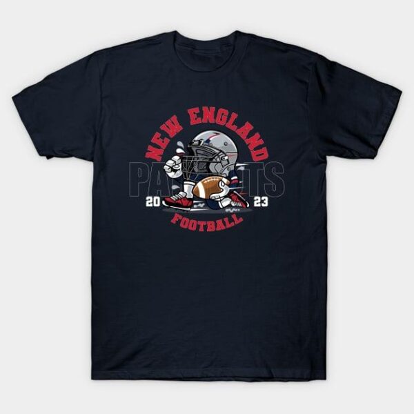 New England Football T Shirt 1 6