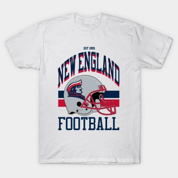 New England Football T Shirt 1