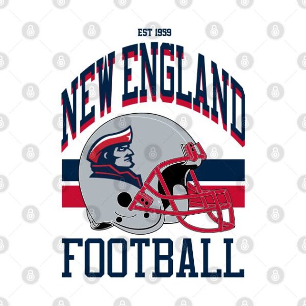 New England Football T Shirt 2