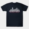 New England Football Team 23 Player Roster, Boston City Skyline T-Shirt New England Football Team 23 Player Roster Boston City Skyline T Shirt 1