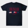 New England Football Vintage Flag v2 T-Shirt New England Football Vintage Flag v2 T Shirt 1