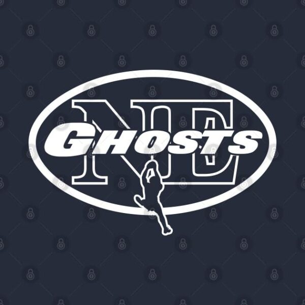 New England Ghosts T Shirt 2