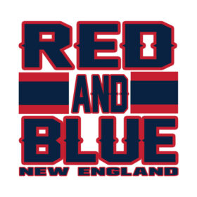 New England LYFE Red and Blue Football Colors! T-Shirt New England LYFE Red and Blue Football Colors! T Shirt 2