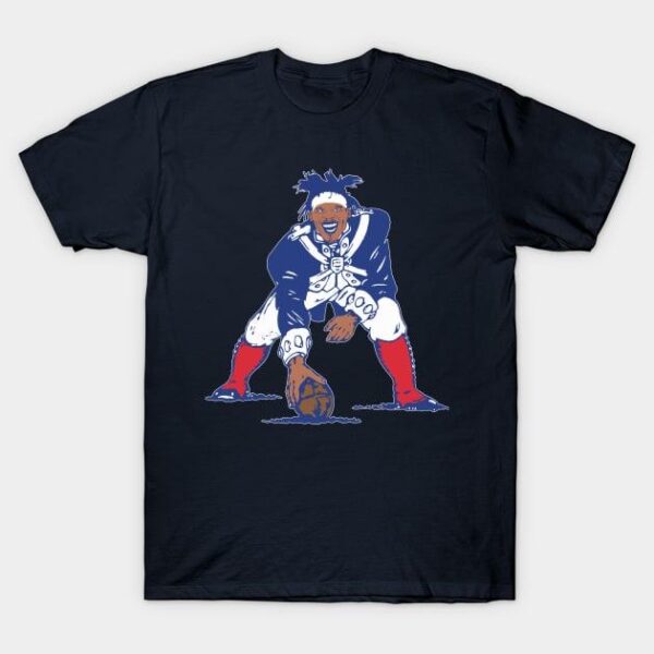 New England Newtons Patriots T Shirt 1