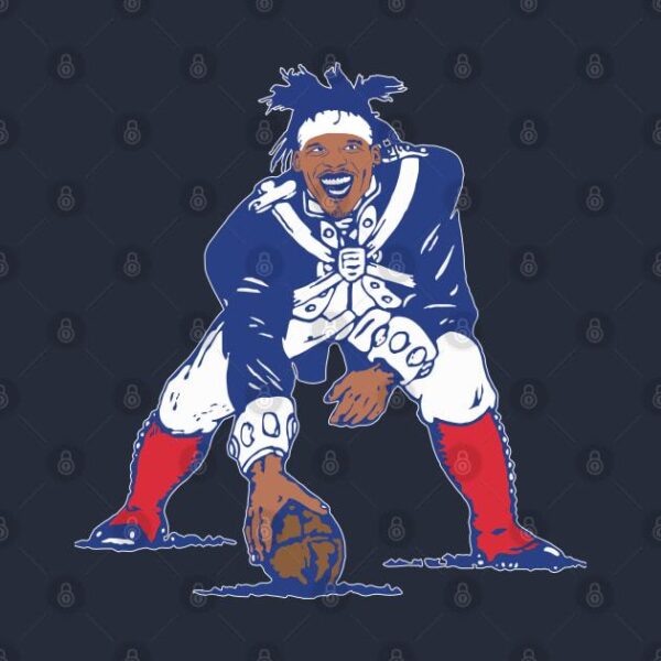 New England Newtons Patriots T Shirt 2