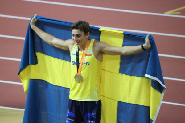 Mondo Duplantis wins the gold medal at the 2023 World Athletics Championships in Budapest