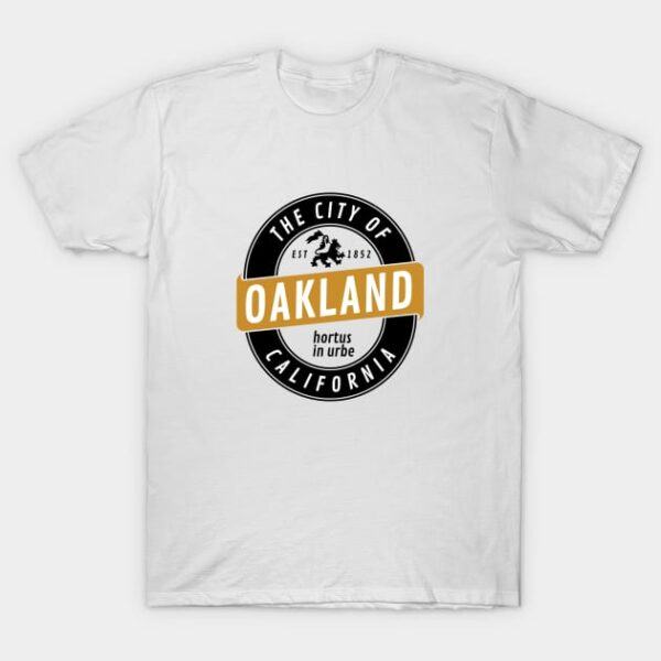 Oakland CA Garden in the City T Shirt 1