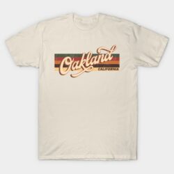 Oakland California Retro Vintage 70s 80s T-Shirt