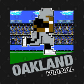 Oakland Football T-Shirt gxG Oakland Football T Shirt 2 1