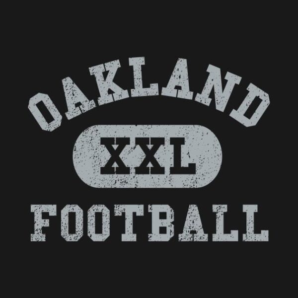 Oakland Football T Shirt 2