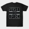 Oakland LYFE Silver and Black True Football Colors! T-Shirt Oakland LYFE Silver and Black True Football Colors! T Shirt 1