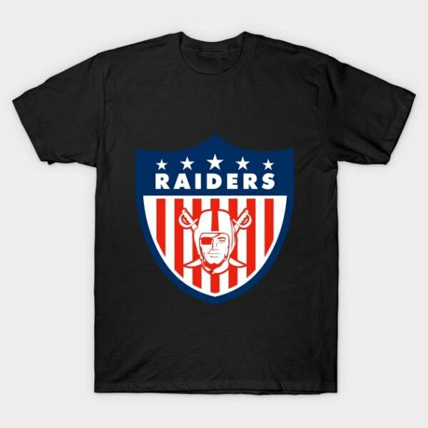 Oakland Raiders Badge T Shirt 1