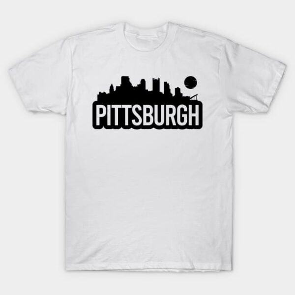 Pittsburg Skyline T Shirt 1