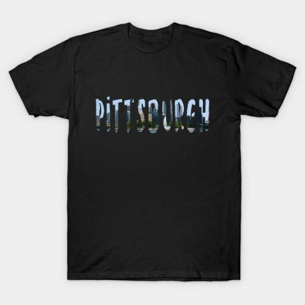 Pittsburgh City Skyline T Shirt 1