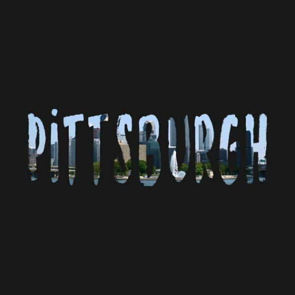 Pittsburgh City Skyline T Shirt 2