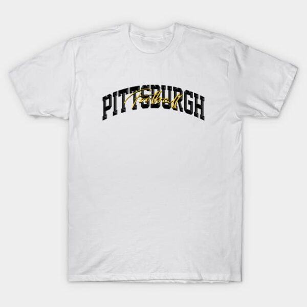 Pittsburgh Football 3D Chrome T Shirt 1