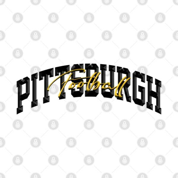 Pittsburgh Football 3D Chrome T Shirt 2