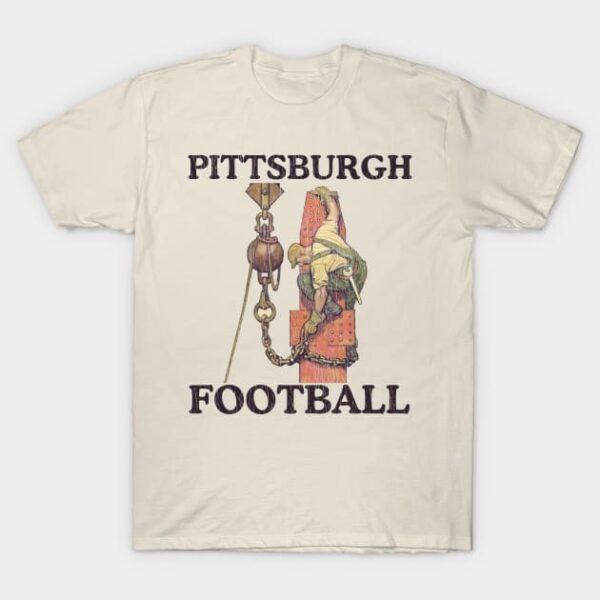 Pittsburgh Football Retro Truck Stop Souvenir T Shirt 1