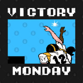 Pittsburgh Football Victory Monday 8-Bit Retro Game High 5 T-Shirt Pittsburgh Football Victory Monday 8 Bit Retro Game High 5 T Shirt 2
