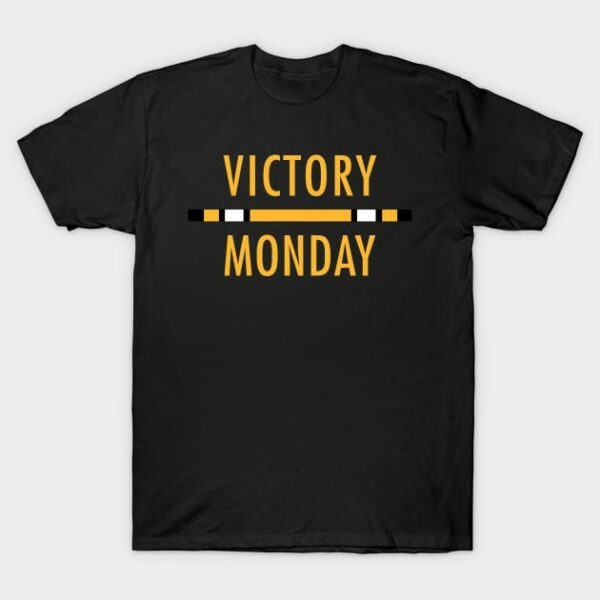 Pittsburgh Football Victory Monday Jersey Stripe T Shirt 1