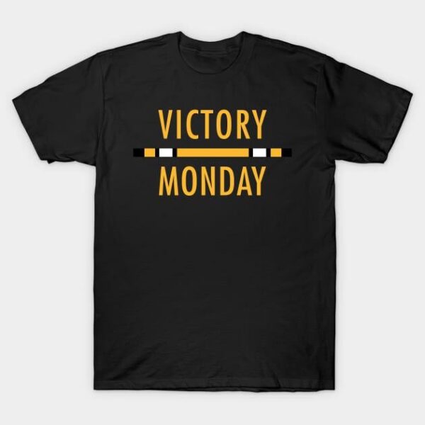 Pittsburgh Football Victory Monday Jersey Stripe T Shirt 1