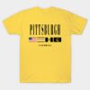 Pittsburgh Football Vintage Flag v2 T-Shirt Pittsburgh Football Vintage Flag v2 T Shirt 1