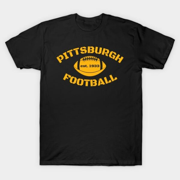 Pittsburgh Football est 1933 T Shirt 1