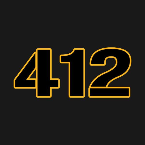 Pittsburgh LYFE the 412!!! T Shirt 2