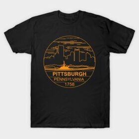 Pittsburgh Line Logo T-Shirt