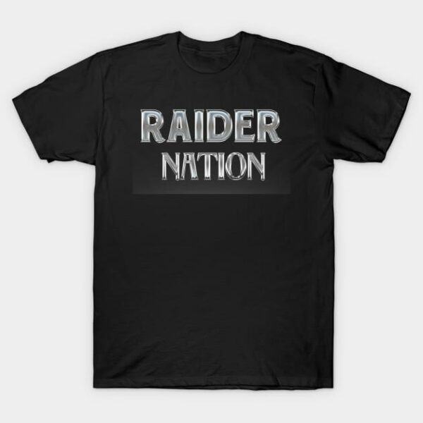 Raider Nation T Shirt 1